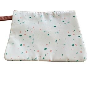 Stylish Terrazo Makeup Bag with Handle